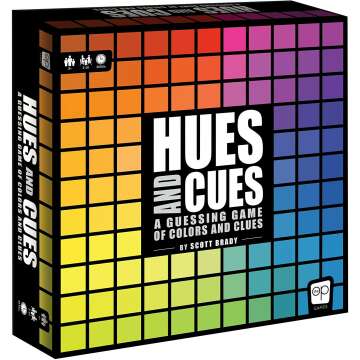 HUES and CUES Color Guessing Game for Family Fun