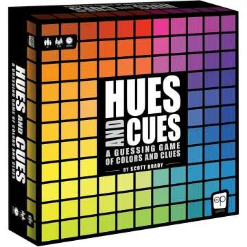 HUES and CUES Color Guessing Game for Family Fun