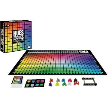 HUES and CUES Color Guessing Game for Family Fun