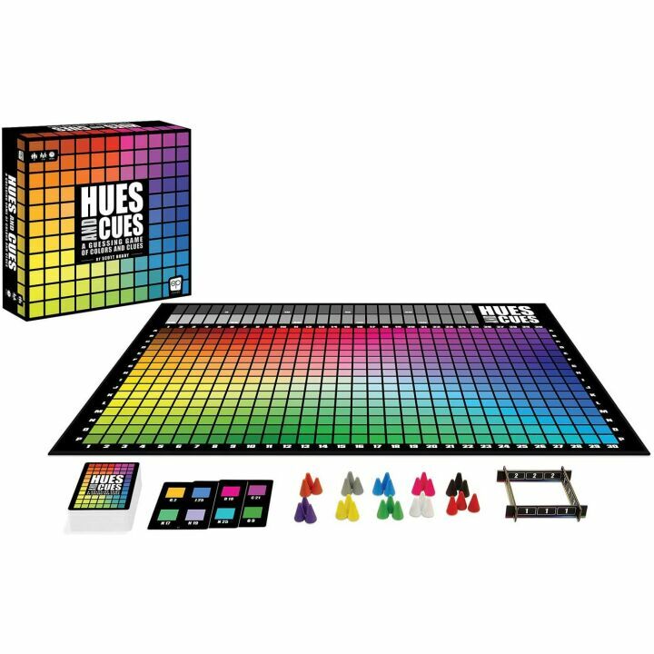 HUES and CUES Color Guessing Game for Family Fun