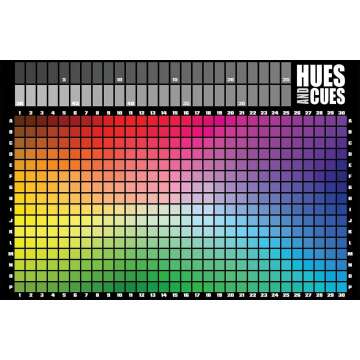 HUES and CUES Color Guessing Game for Family Fun