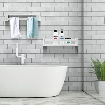 ZLchair BOMID Nursery Shelves Set of 2 Floating Bookshelves