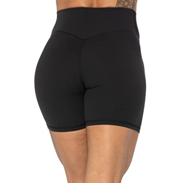 Sunzel High Waist Biker Shorts No Front Seam Tummy Control