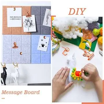 Shop 310 Pcs Rose Gold Push Pins Set for Stylish Organization