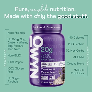 Owyn Plant Based Protein with 20g Protein and Superfoods