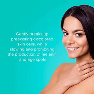 ClarityRx Brighten It 10% Lactic Acid Solution, Natural Plant-Based Exfoliating Face Treatment for Dark Spots, Discoloration & Uneven Skin (2 fl oz)