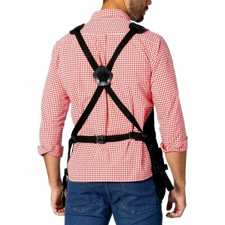 Heavy Duty Tool Apron with Magnetic Holder 18 Pockets