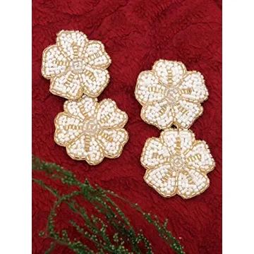 Lightweight Bohemian Beaded Earrings for Summer Gifts