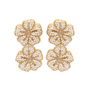 Lightweight Bohemian Beaded Earrings for Summer Gifts