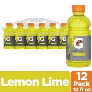 Gatorade Thirst Quencher Lemon Lime Bottles 12 Pack