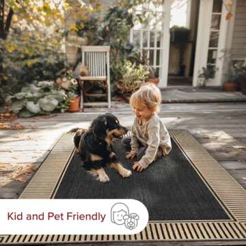 nuLOOM 10' x 12' Outdoor Area Rug - Sleek Design