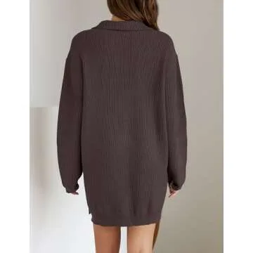 ZESICA Women's Mini Sweater Dress | Cozy Fall Style