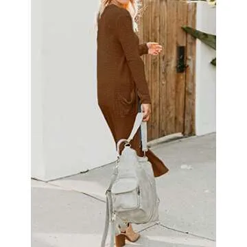 Hibluco Women's Pocket Cardigan - Lightweight & Stylish