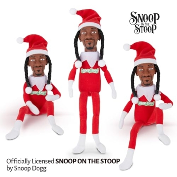 Snoop Dogg Snoop on a Stoop Christmas Elf Doll 2024