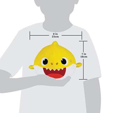 WowWee Pinkfong Baby Shark Plush for Interactive Fun