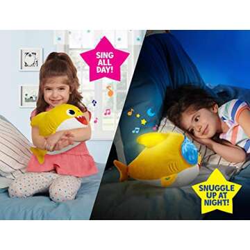 WowWee Pinkfong Baby Shark Plush for Interactive Fun