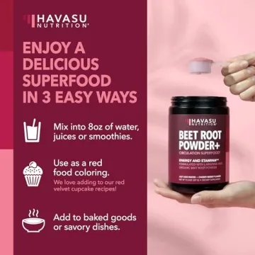 Beet Root Powder with BCAA - Cherry Berry Flavor