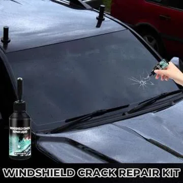 DEZEU Windshield Crack Repair Kit - Quick 5 Min Solution