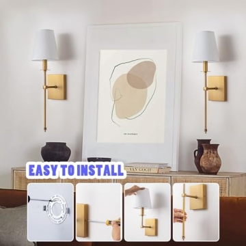 Transform Your Space with PASSICA Wall Sconces Set of 2