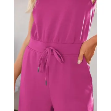 AUTOMET Womens Jumpsuits Summer 2024 Dressy Casual Sleeveless Business Outfits Loose Fit Spring Petite Jumpers Wide Leg Long Pants Rompers Fall Fashion Clothes