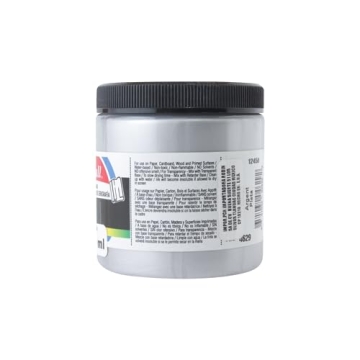 Speedball Acrylic Screen Printing Ink 8 oz Silver Pack of 12
