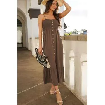 Stylish Dokotoo Summer Maxi Dress for Women 2025