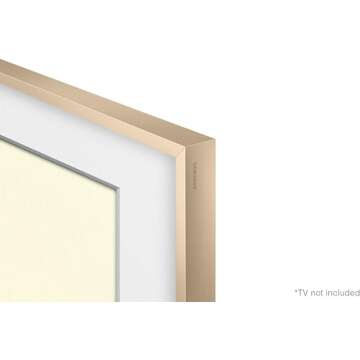 SAMSUNG 55-inch Class The Frame Customizable Bezel - Beige (SCFT55BE/ZA, 2020 Model) - Compatible only with 55" 2020 The Frame TV - QN55LS03TAFXZA