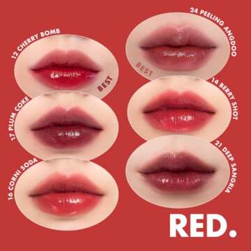 rom&nd Juicy Lasting Tint 23 NUCADAMIA, Vivid color, Glossy Finish, Long-lasting, MLBB, moisturizing, Highly-Pigmented, Clear & Natural Makeup, Lip Tint for Daily Use, K-beauty, 5.5g / 0.2 oz