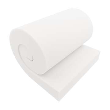 GoTo Foam 6" Height x 36" Width x 72" Length 43ILD (Firm) Upholstery Cushion Made in USA