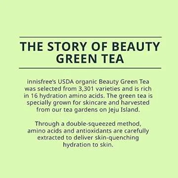 innisfree Green Tea Moisture Balancing Emulsion Hydrating Face Moisturizer, 160 mL/ 5.41 Fl oz