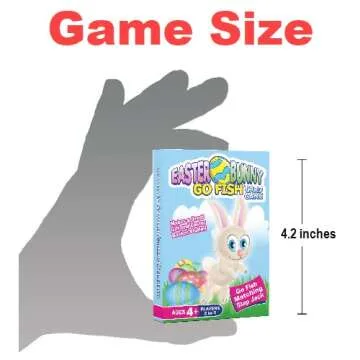 Easter Bunny Go Fish Card Game for Kids' Fun