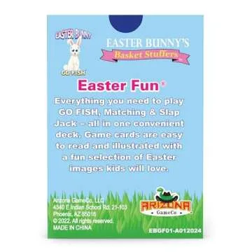 Easter Bunny Go Fish Card Game for Kids' Fun