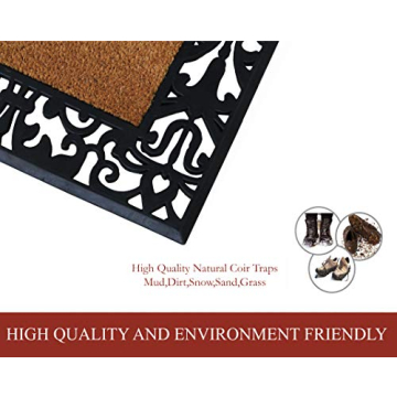 Stylish Coir Monogrammed Door Mat for Every Home