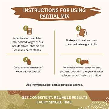 Pifito Soap Making Oils Mix No. 2 - 60 Oz Quick Blend