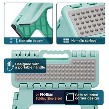 Flottian Folding Step Stool for Kids and Adults