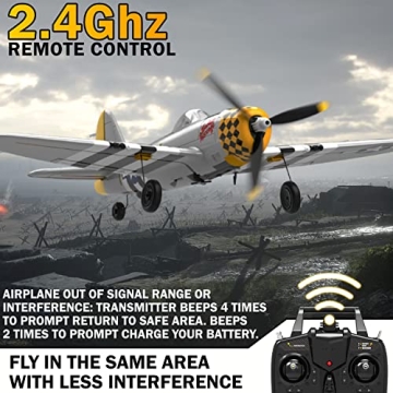 LEAMBE RC Plane - Ready to Fly for Beginners and Adults