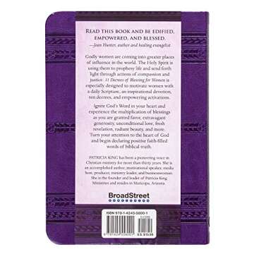 31 Decrees of Blessing for Women (Imitation Leather) – Beautiful Book of Empowering Activations, S...