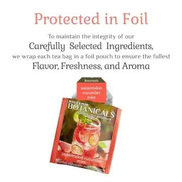 Bigelow Botanicals Cold Water Infusion Herbal Variety Pack, Caffeine Free Tea with Cranberry, Waterm...