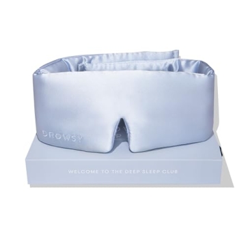 DROWSY Silk Sleep Mask - The Ultimate Eye Mask for Luxurious Sleep