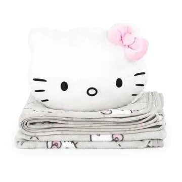 Jay Franco Hello Kitty Nogginz Set for Cozy Comfort