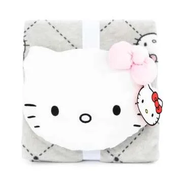 Jay Franco Hello Kitty Nogginz Set for Cozy Comfort