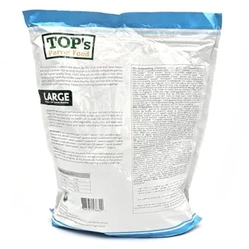 TOP's Organic Parrot Food Pellets for Healthy Hookbills - 4 lb