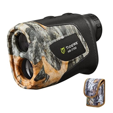TIDEWE Hunting Rangefinder with Rechargeable Battery for Golfing and Outdoors
