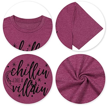 Chillin Like a Villain Women's Maleficent Tee Shirt