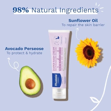 Mustela Baby Diaper Rash Cream 123 - Natural Skin Protector