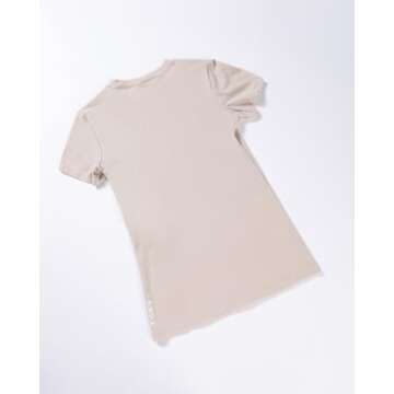 AUROLA Everyday Fitted T-Shirt for Women, Chic & Versatile Crop Top