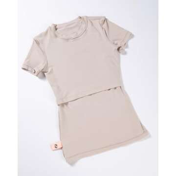AUROLA Fitted T-Shirt for Women - Stylish & Comfy Tee
