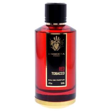 MANCERA Eau de Parfum Spray, Red Tobacco, 4 Fl Oz