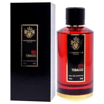 MANCERA Eau de Parfum Spray, Red Tobacco, 4 Fl Oz