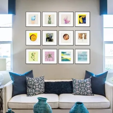 Premium 12x12 Aluminum Frames for Elegant Gallery Walls